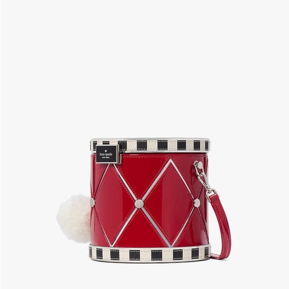 ♠️kate spade Oh What Fun Toy Store 3D Drum Crossbody, NWT - Picture 3 of 7